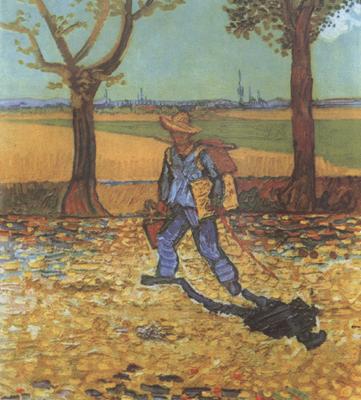 Vincent Van Gogh The Painter on His way to Work (nn04) China oil painting art